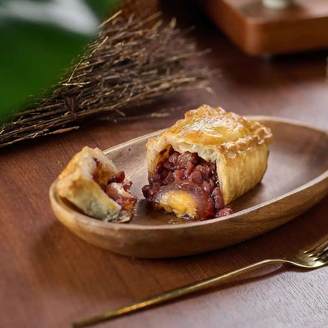 Personal azuki mochi pie by DonChef at Don Don Donki Tiong Bahru Plaza