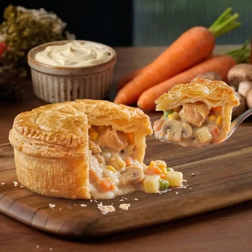 Personal creamy chicken pie by DonChef, Chicken Pie Kitchen Singapore