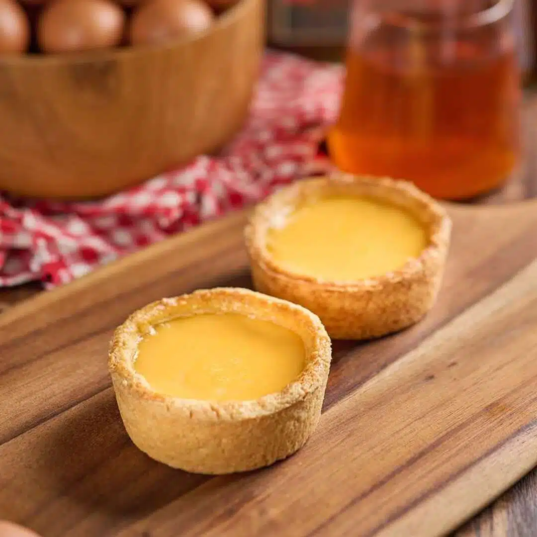 XXL egg tart by DonChef, Chicken Pie Kitchen Singapore