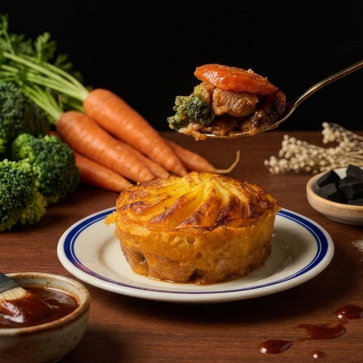 Smoky BBQ Shepherd’s Pie (Personal) by DonChef
