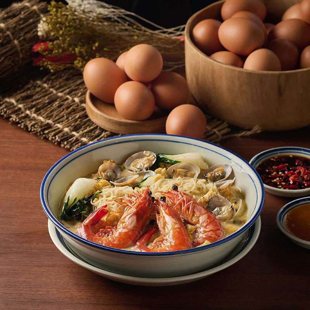 Cheese Lala & Prawn Bee Hoon by DonChef