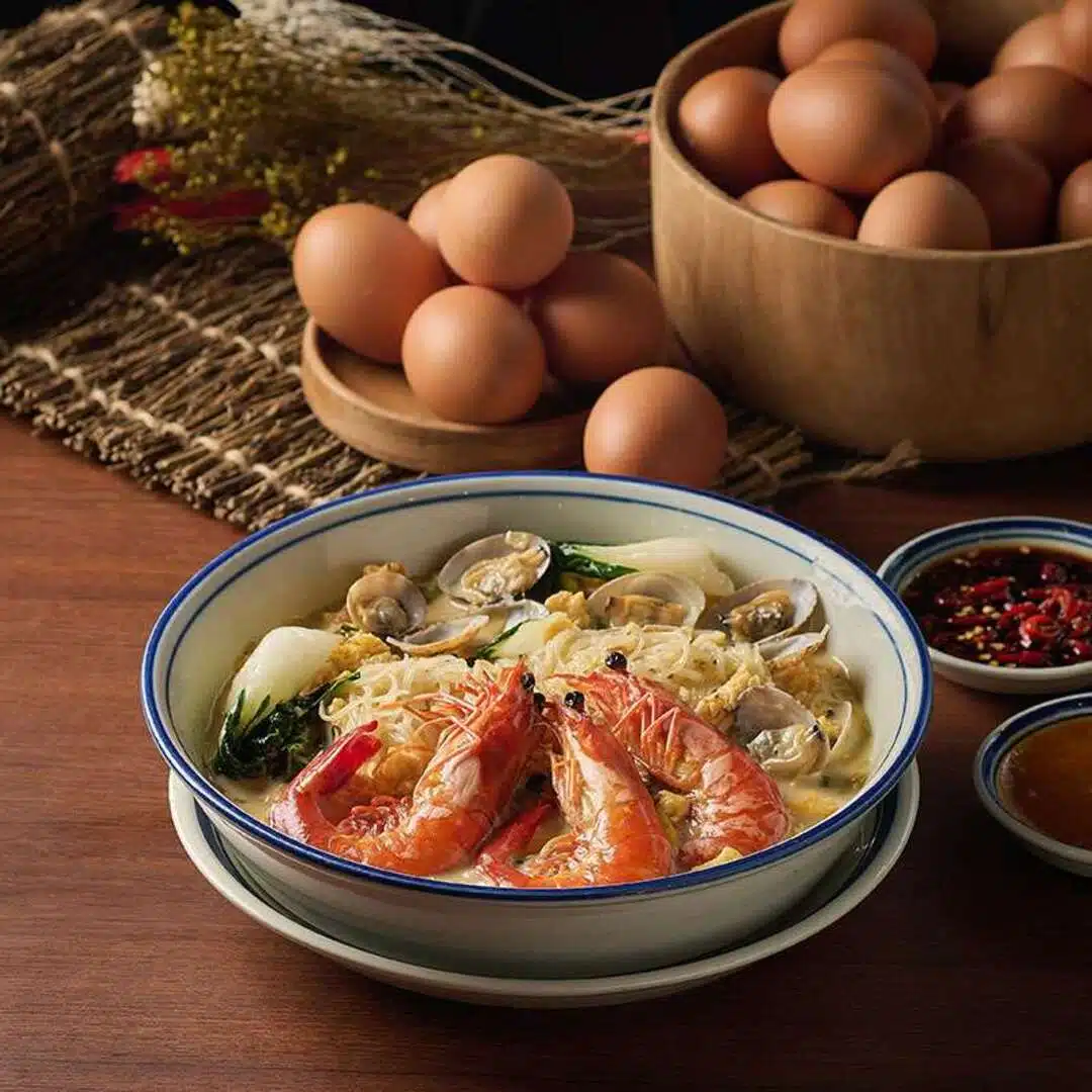 Cheese Lala & Prawn Bee Hoon by DonChef