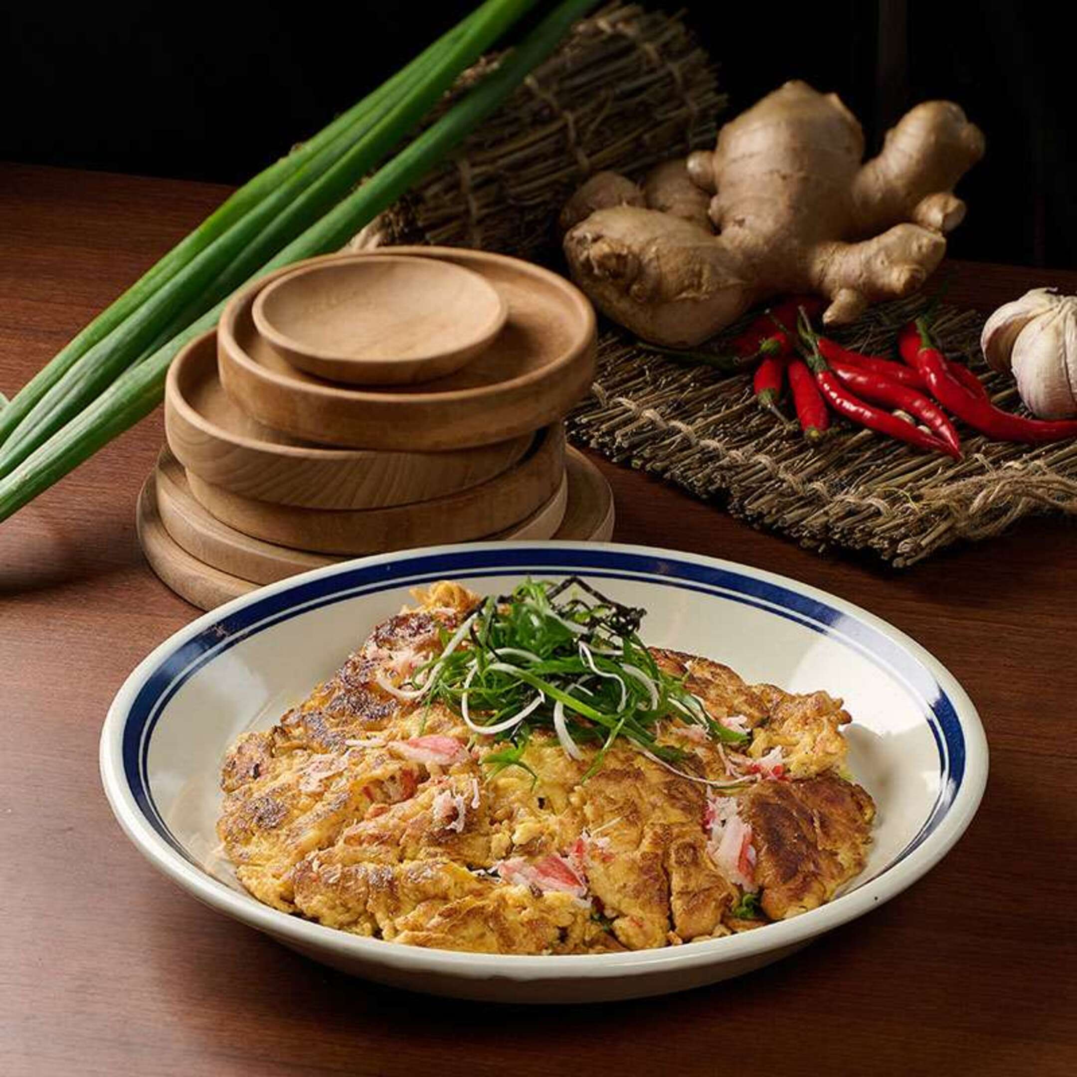 Egg Omelette with Hokkaido Crab Meat by DonChef