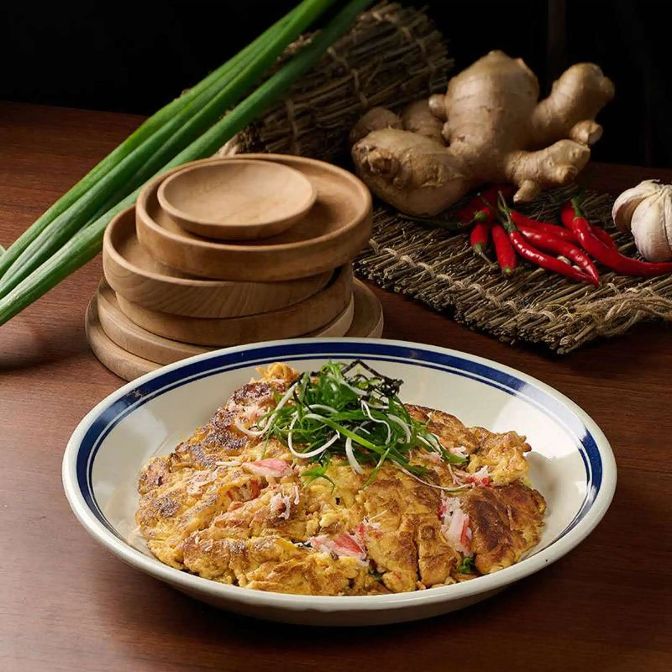 Egg Omelette with Hokkaido Crab Meat by DonChef